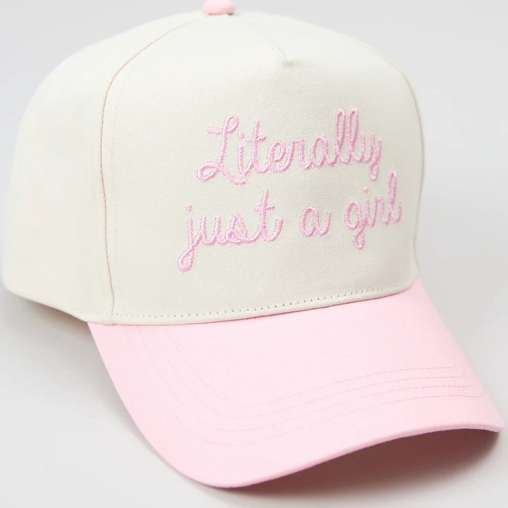 🎀 Literally Just A Girl Trucker Hat